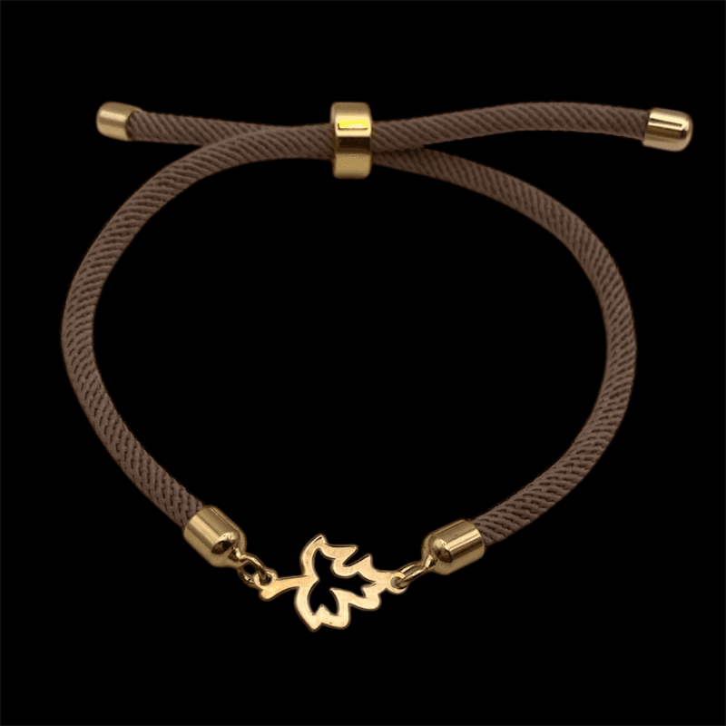 دستبند آسانسوری طرح برگ - Image 1