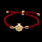 دستبند زنانه طلا طرح انار