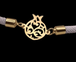 دستبند طلا آسانسوری طرح انار - Image 3