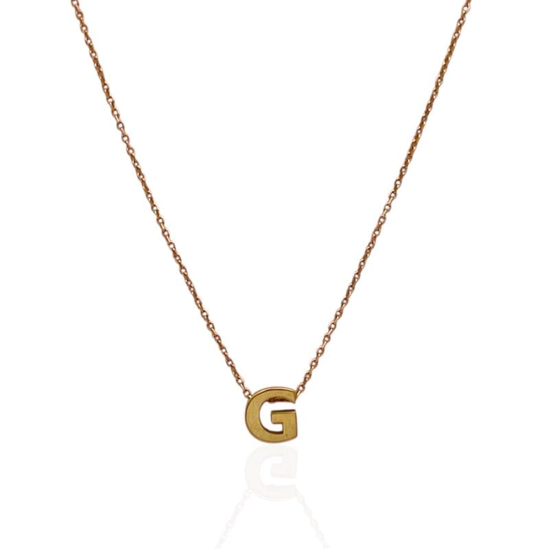 آویز طلا لاتین حرف G - Image 1