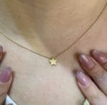 آویز طلا استیکر ستاره - Image 2