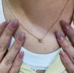 آویز طلا استیکر پروانه - Image 2
