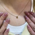 آویز طلا لاتین حرف S - Image 2