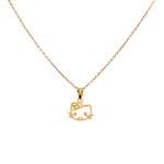 آویز طلا طرح کیتی