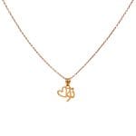 آویز طلا طرح تو