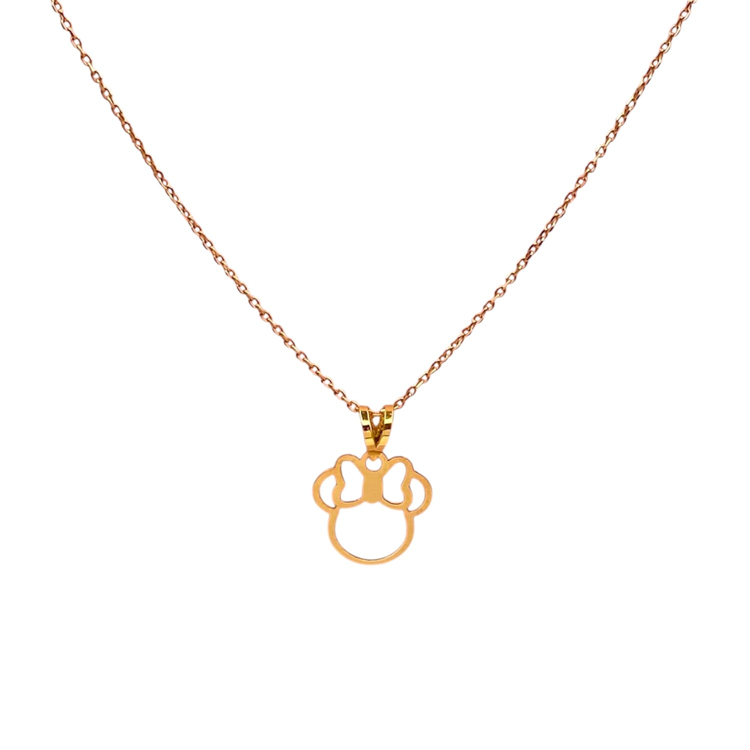 IMG_1770 آویز طلا طرح میکی موس - Image 1